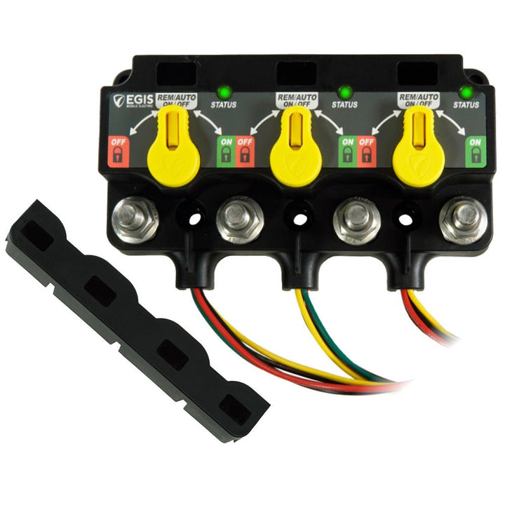 Egis XD Flex L Triple (Relay/ACR/Relay) w/Knobs - DTM [8630-1535] - Houseboatparts.com