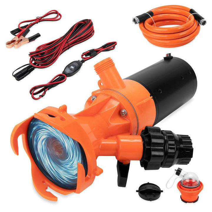 Camco Rhino RV Sewage Macerator Pump System [39040] - Houseboatparts.com