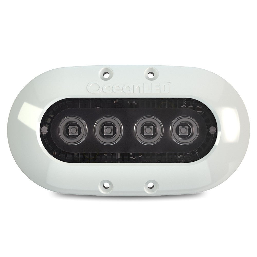 OceanLED X4 Series Underwater Lighting - White Bezel - Colours [012312C] - Houseboatparts.com