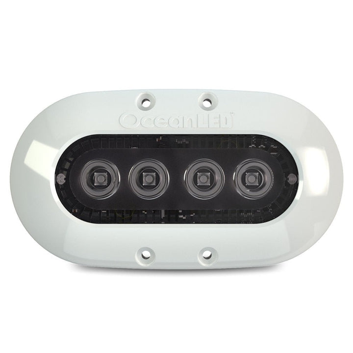 OceanLED X4 Series Underwater Lighting - White Bezel - Colours [012312C] - Houseboatparts.com