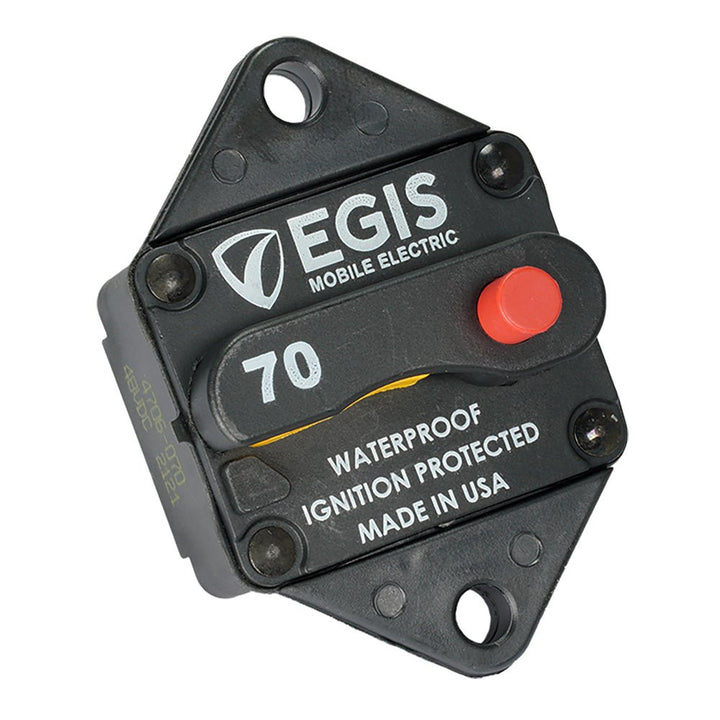 Egis 70A Circuit Breaker - 85 Series - Panel Mount [4706-070] - Houseboatparts.com