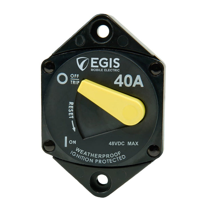 Egis 40A Circuit Breaker - 87 Series - Panel Mount [4707-040] - Houseboatparts.com