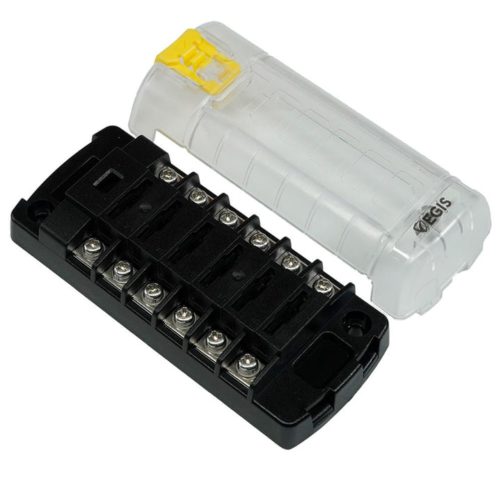 Egis RT Fuse Block w/6 Independent Circuits w/Cover [8037] - Houseboatparts.com