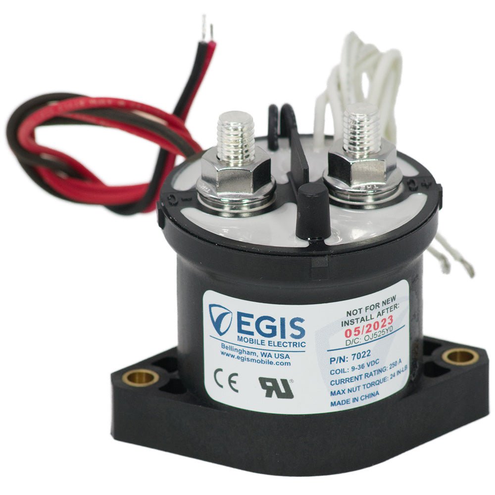 Egis Contactor 500A 12/24V w/Aux Contacts [7022] - Houseboatparts.com
