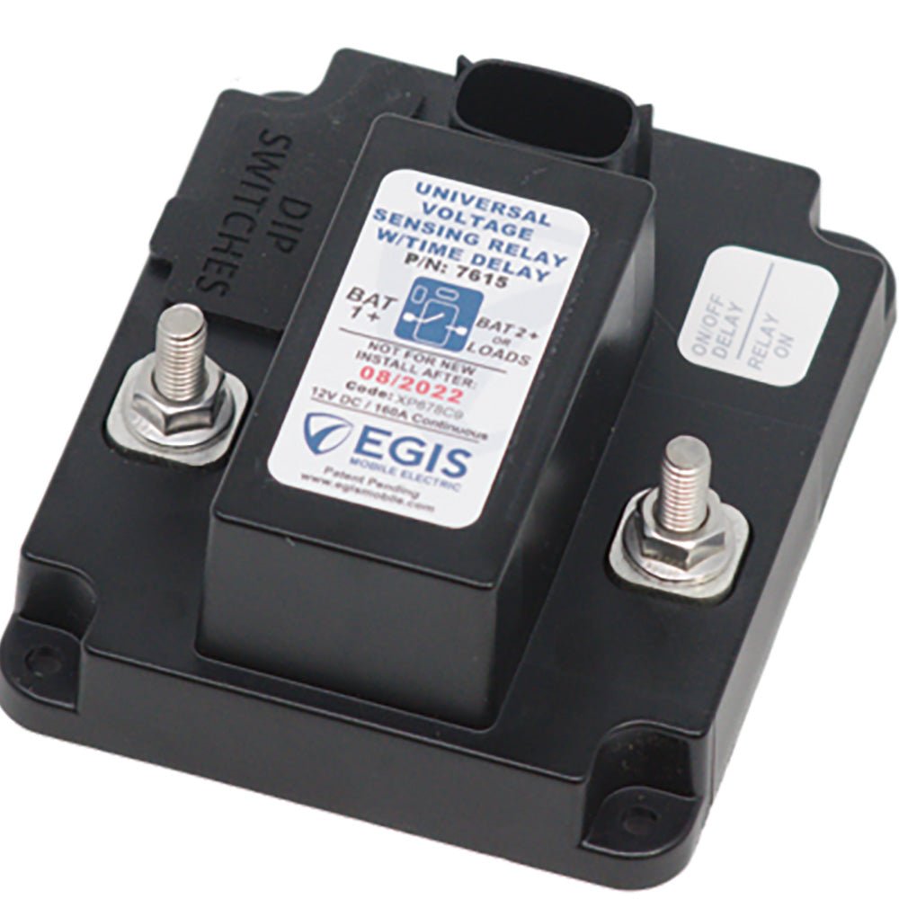 Egis TH3 Universal Voltage Sensing Relay w/OPT Time Delay 160A [7618] - Houseboatparts.com