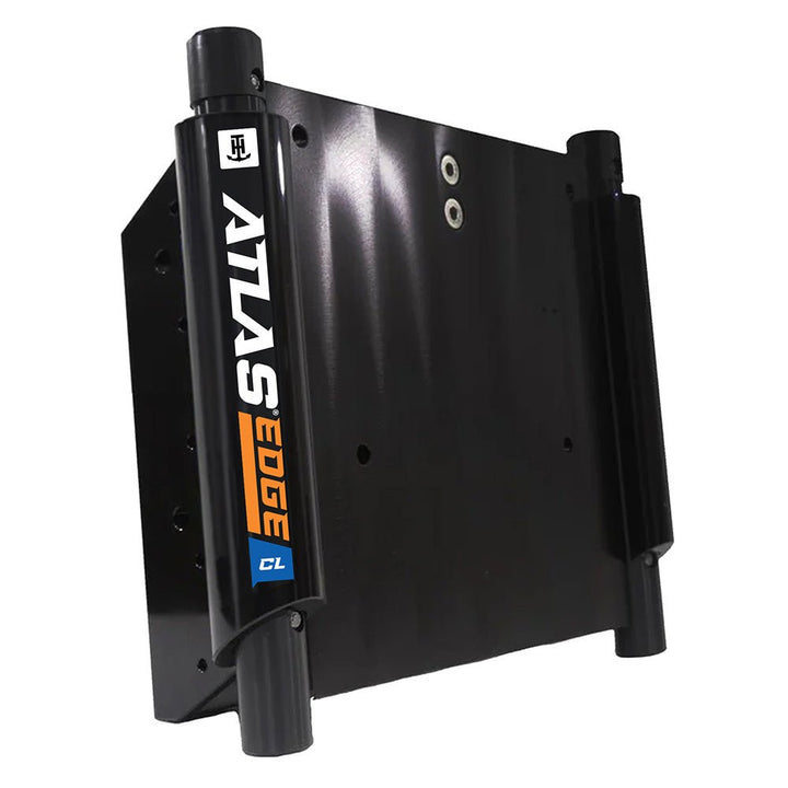 T-H Marine ATLAS EDGE 8" Set Back Hydraulic Jack Plate - Classic - Black [AHJE-8V-B-DP] - Houseboatparts.com