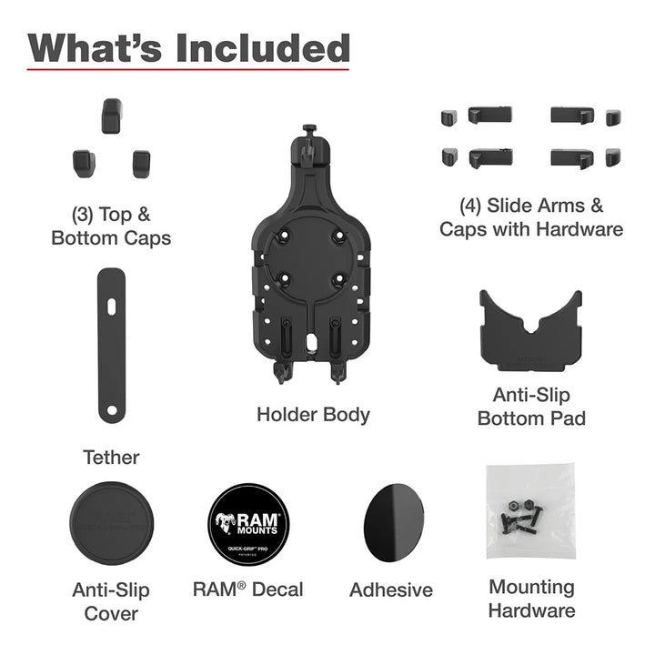 Ram Mount RAM Quick-Grip Pro Phone Holder [RAM-HOL-PD5U] - Houseboatparts.com