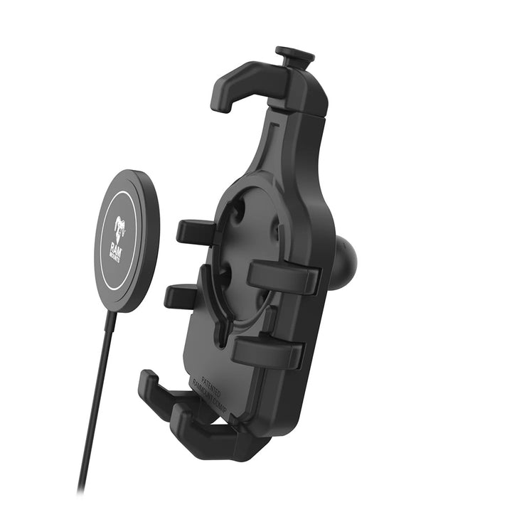 Ram Mount RAM Quick-Grip Pro w/Ball Qi2 15W Wireless Charger [RAM-HOL-PD5B-W2MU] - Houseboatparts.com