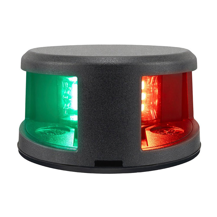 Hella Marine NaviLED Gen II Bi-Color Deck Mount Navigation Lamp - Black [017910501] - Houseboatparts.com