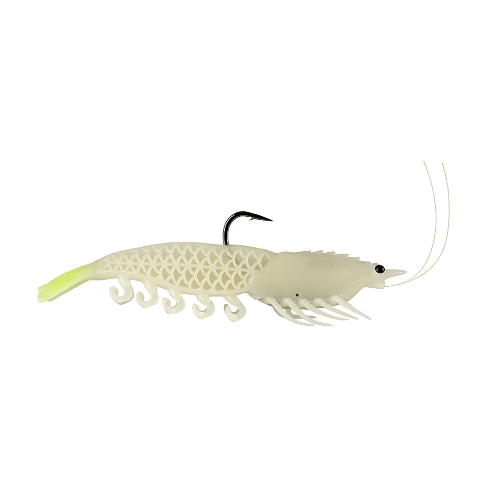 Berkley Powerbait Saltwater Shrimperor - 5" - Glow/Chartreuse [1656271]