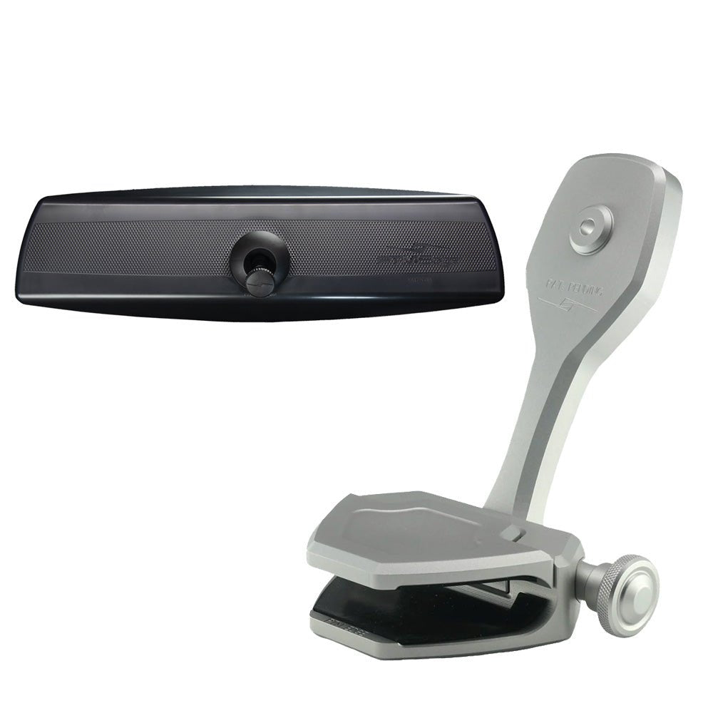 PTM Watersports Mirror/Bracket VR-140 Pro ZXR-370 - Electrobrite Silver [P12848-2370TEBCL] - Houseboatparts.com