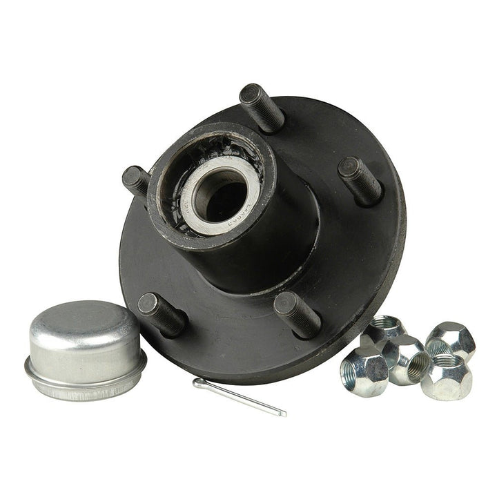 C.E. Smith Hub Kit 5x4 1/2", 1" Straight Spindle 1.25" [13216] - Houseboatparts.com