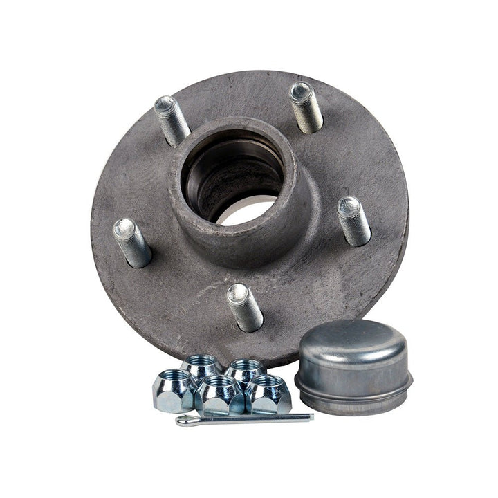 C.E. Smith Hub Kit 5x4 1/2" 1-1/16" Straight Spindle 1.25" Seal [13317] - Houseboatparts.com