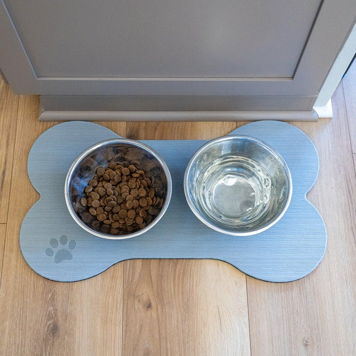 SeaDek Dog Bowl Mat - Cappuccino/Black - Medium - 12.5" x 24" [62714-91090] - Houseboatparts.com