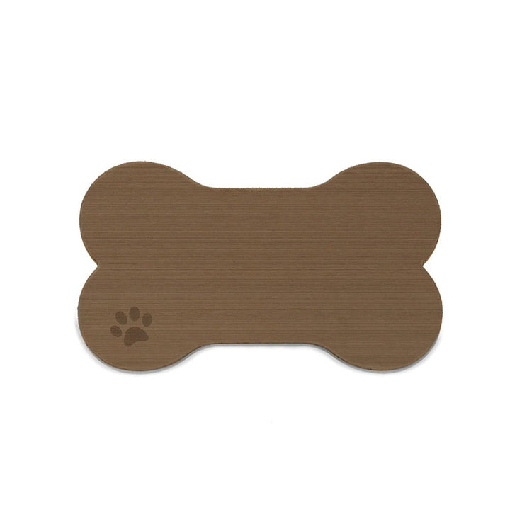 SeaDek Dog Bowl Mat - Cappuccino/Black - Medium - 12.5" x 24" [62714-91090] - Houseboatparts.com