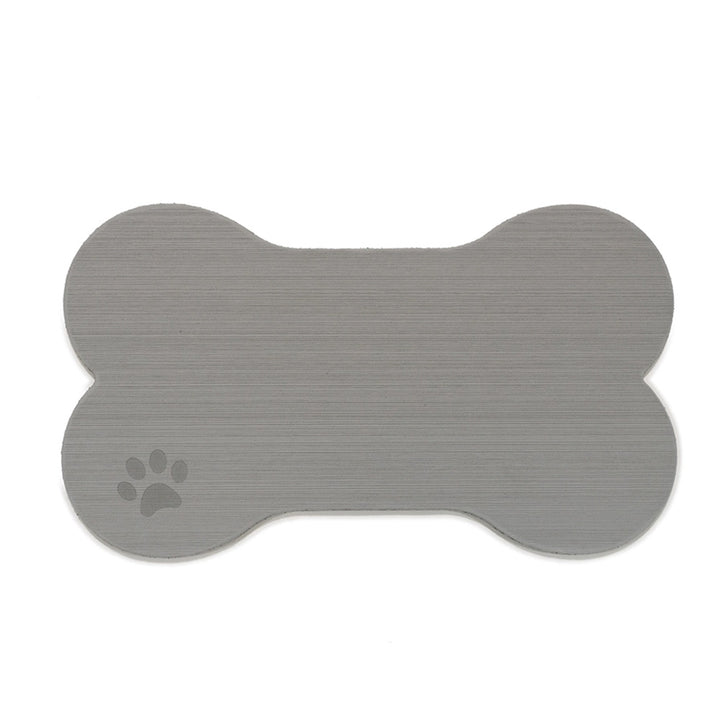 SeaDek Dog Bowl Mat - Storm Grey/Black - Large - 16.5" x 29.5" [63207-90837] - Houseboatparts.com