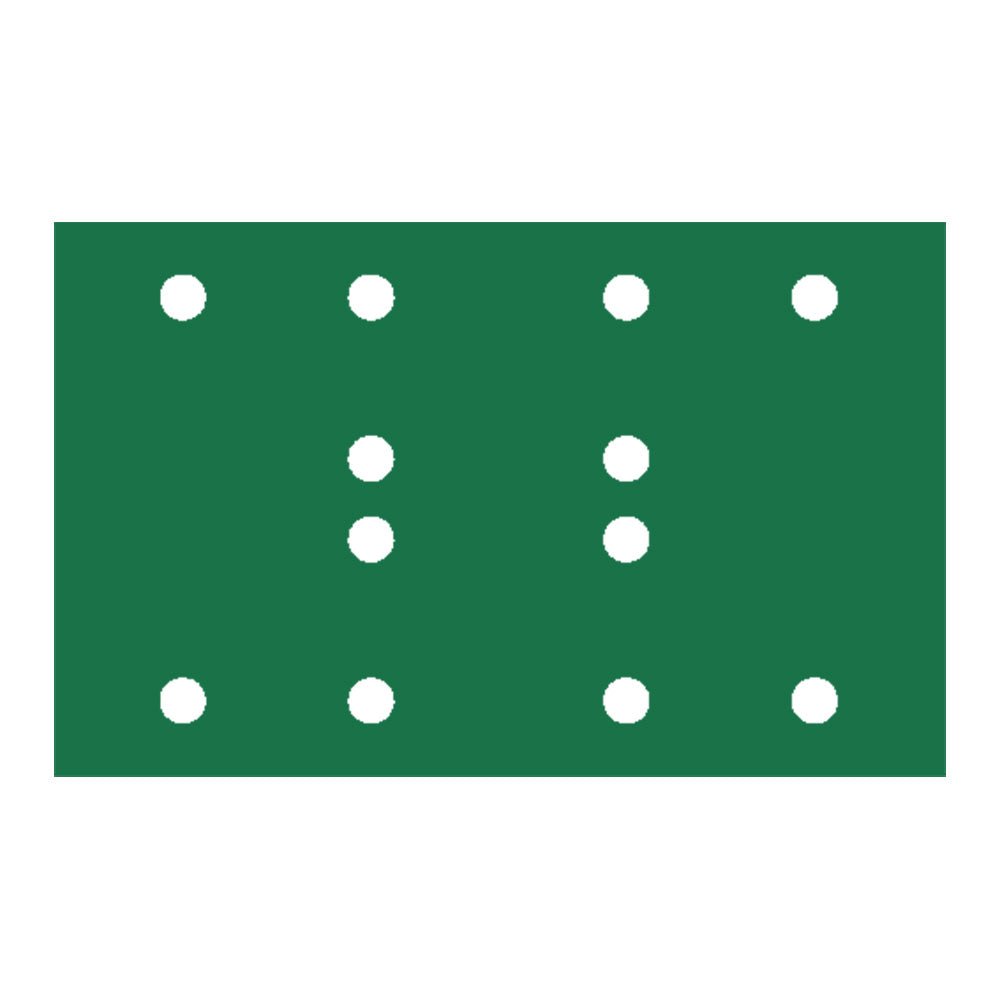 RUPES PROCUT Film Abrasive Sheet 80mm x130mm (3.15" x 5.1") - 12 Holes - P68 Grit *Box of 100pcs [9.45FB080] - Houseboatparts.com