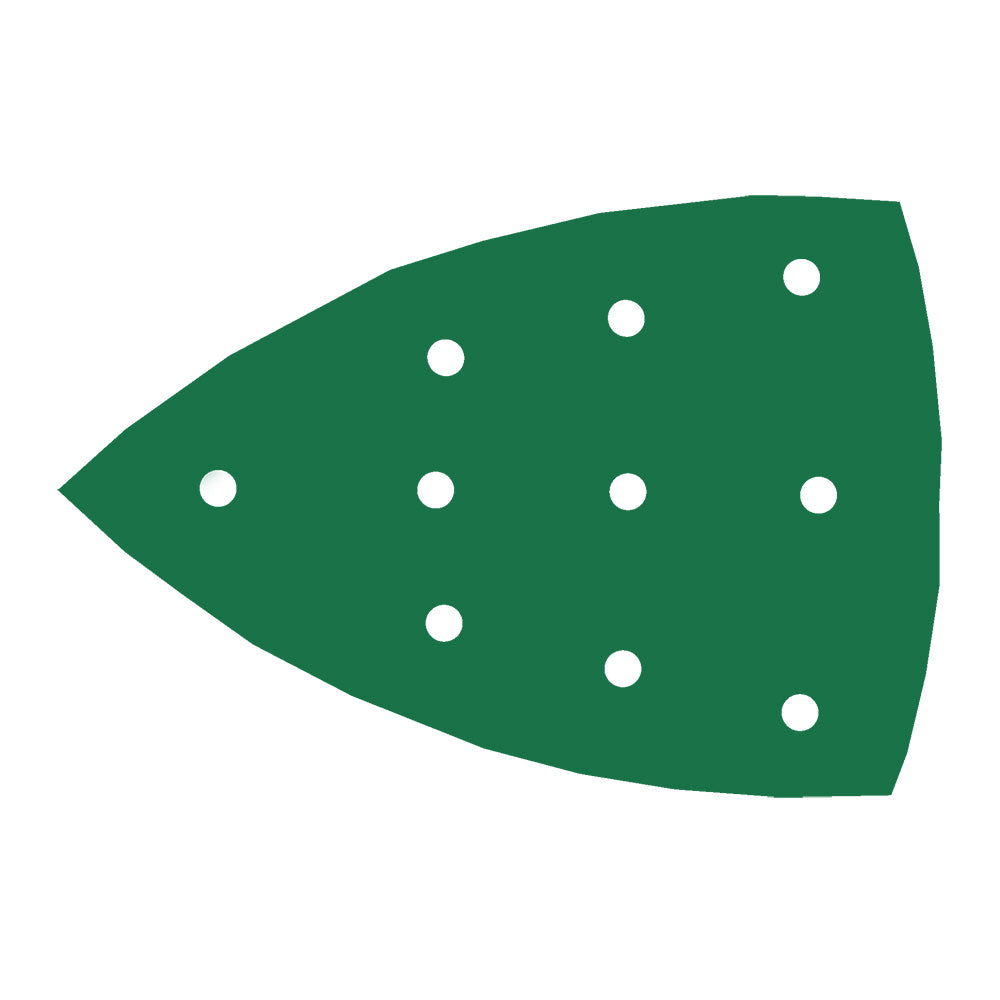 RUPES PROCUT Film Delta Abrasive Sheet 100mm x150mm (4" x 6") - 10 Holes - P80 Grit *Box of 50pcs [9.45FA080]