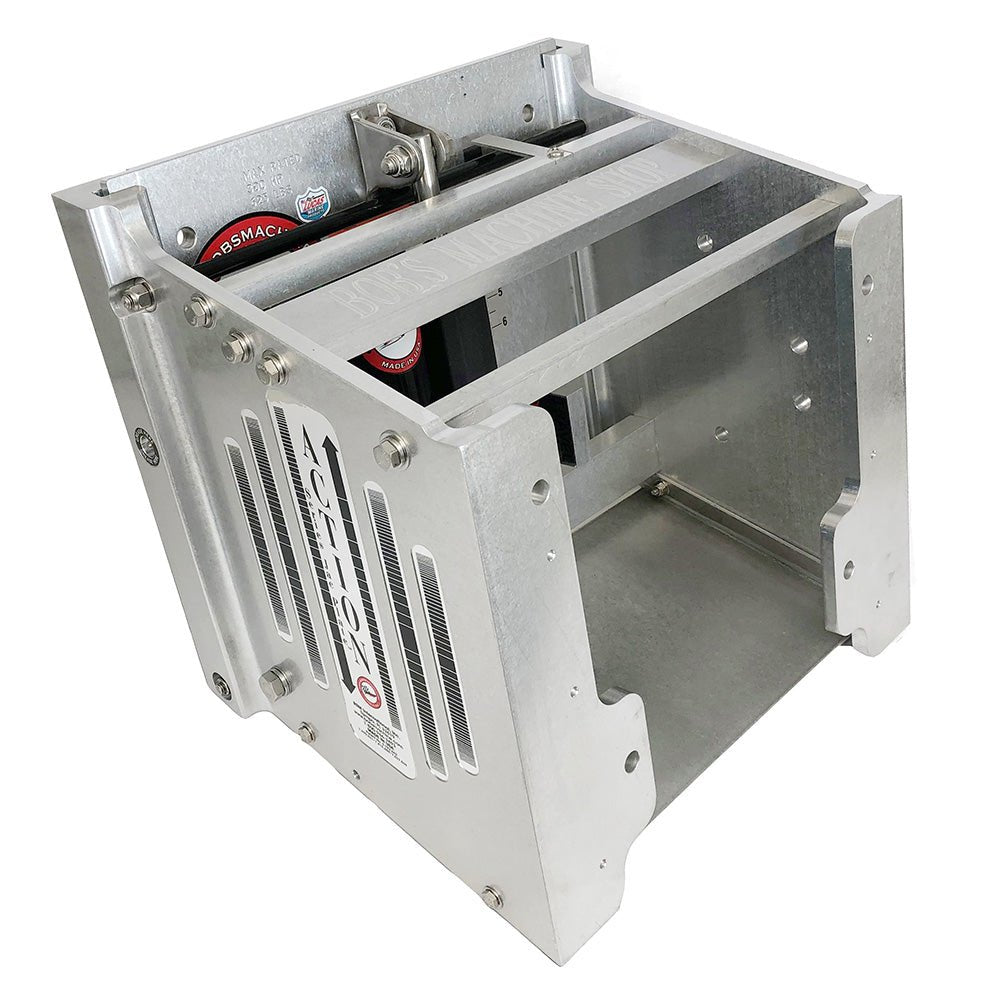 Bob's Machine 2" Setback Action Series Hydraulic Jack Plate - Silver [100-112112-NOPC-NOSPN-NG] - Houseboatparts.com