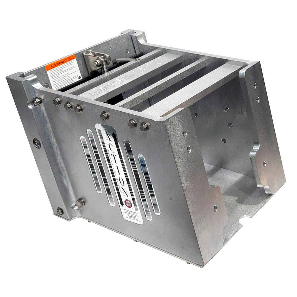 Bob's Machine 16" Setback Action Series Hydraulic Jack Plate - Silver [100-116001-NOPC-NOSPN-NG] - Houseboatparts.com