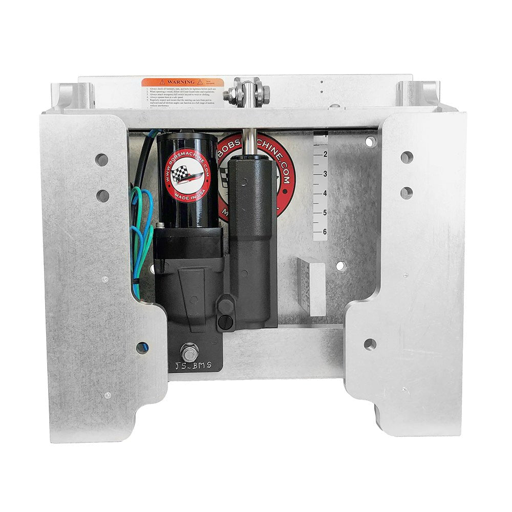 Bob's Machine 6 Extreme Gen 3 Action Series Jack Plate - Silver [100-606005-NOPC-NOSPN-NG] - Houseboatparts.com