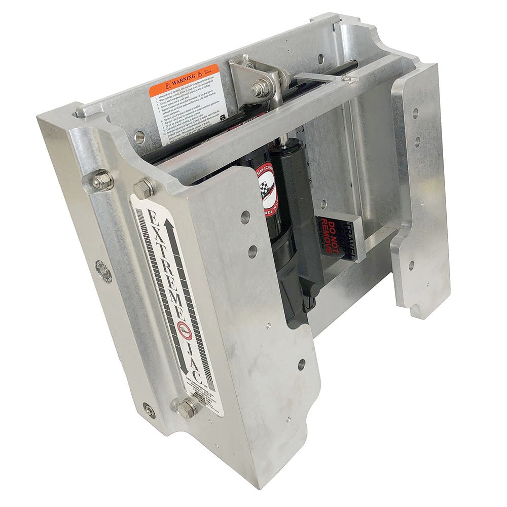 Bob's Machine 6 Extreme Gen 3 Action Series Jack Plate - Silver [100-606005-NOPC-NOSPN-NG] - Houseboatparts.com