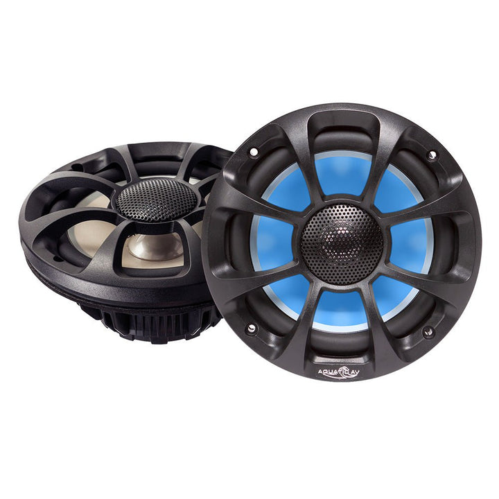 Aquatic AV PRO Sport 6.5" RGB Speakers - Black [PX652] - Houseboatparts.com