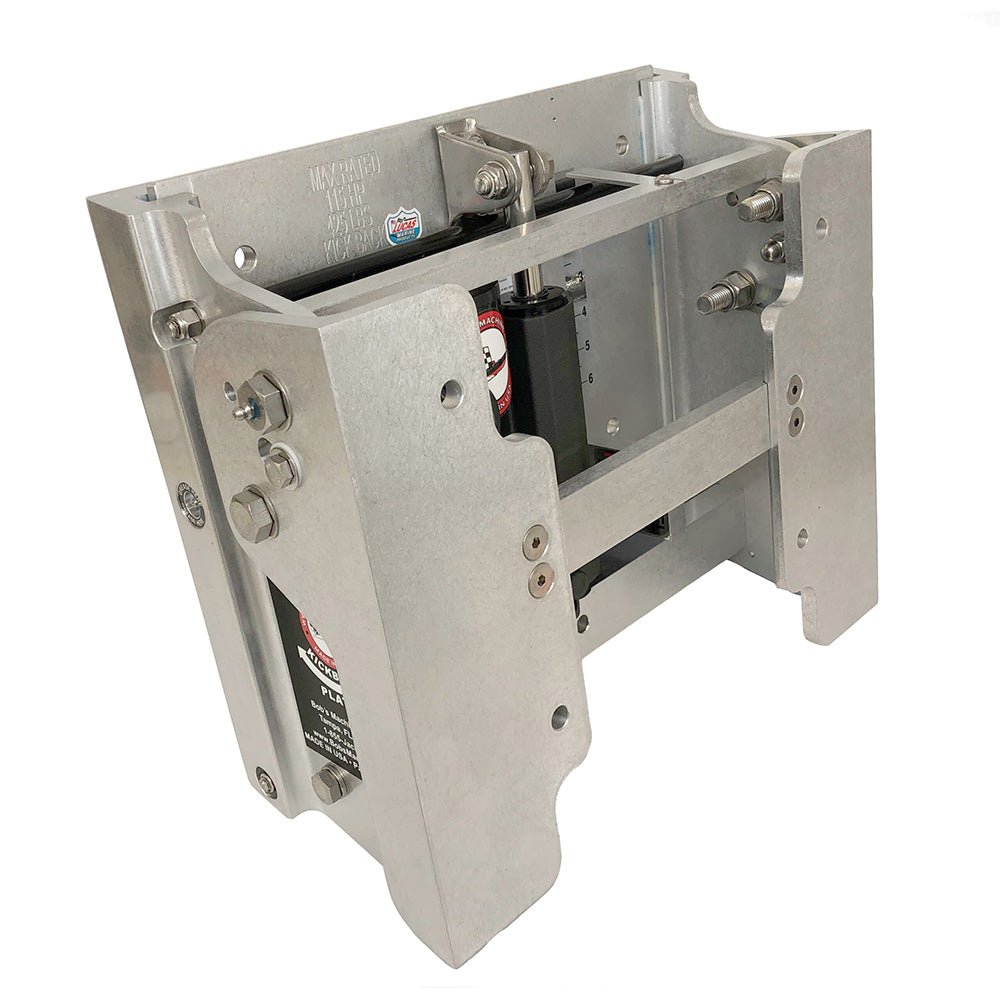 Bob's Machine 4 Hydraulic Action Series Kick-Back Jac - Silver [100-105102-NOPC] - Houseboatparts.com