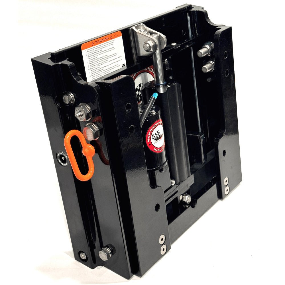 Bob's Machine 4 Hydraulic Action Series Kick-Back Jac - Powder Coated Gloss Black [100-105102P-PCGBLK] - Houseboatparts.com