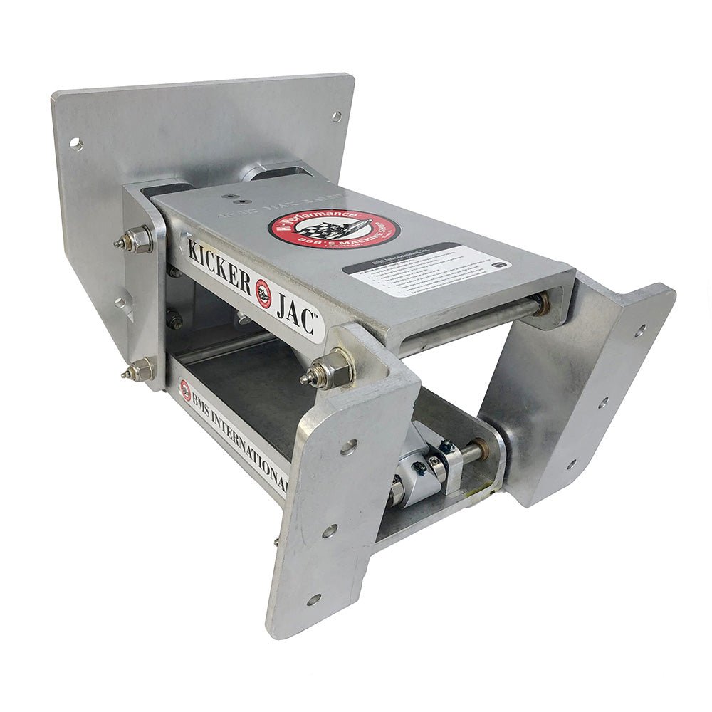 Bob's Machine Kicker Jac - Up to 40HP 4-Stroke Motors - Silver [100-300000-NOPC] - Houseboatparts.com