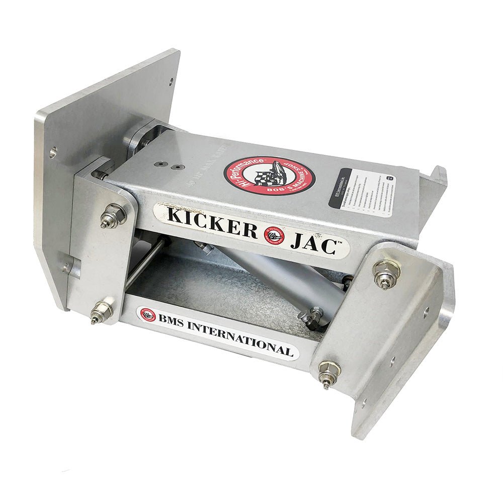 Bob's Machine Kicker Jac - Up to 40HP 4-Stroke Motors - Silver [100-300000-NOPC] - Houseboatparts.com