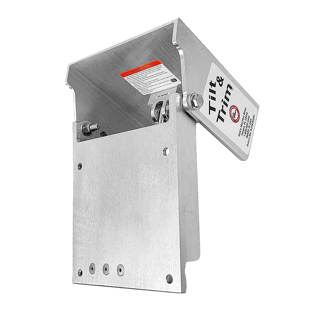 Bob's Machine Action Series Tilt Trim f/Clamp on Motors - Silver - 30HP [100-701100-NOPC] - Houseboatparts.com