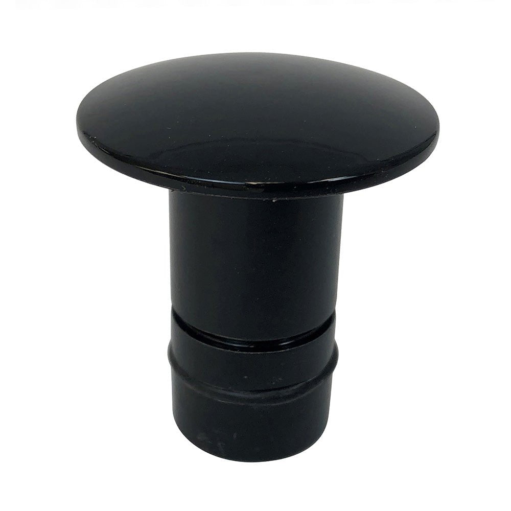 Bob's Machine Deck Plug - Pedestal Seat Plug 0.75" Hole- Black [311-000002-PCGBLK] - Houseboatparts.com