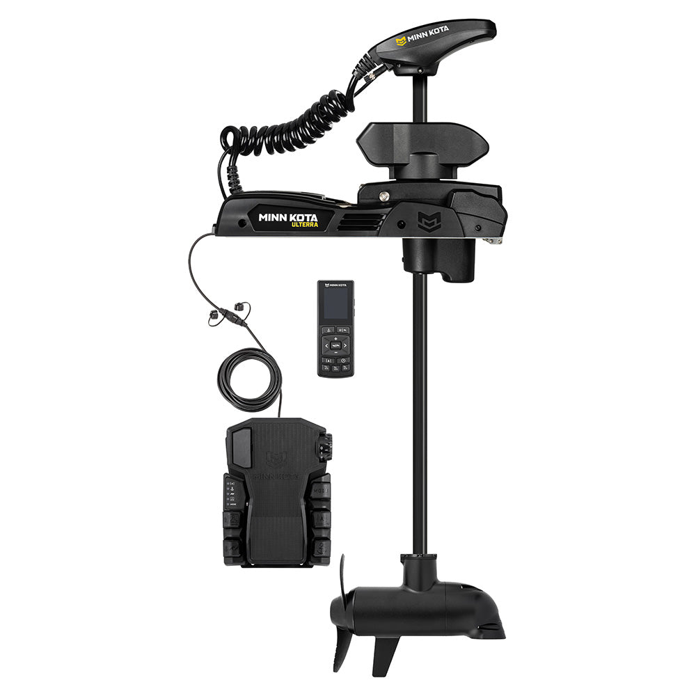 Minn Kota Ulterra QUEST 90/115 Trolling Motor DSC/WR 24/36V, 90/115lb Thrust, 45" Shaft, Wireless Remote [1358545] - Houseboatparts.com