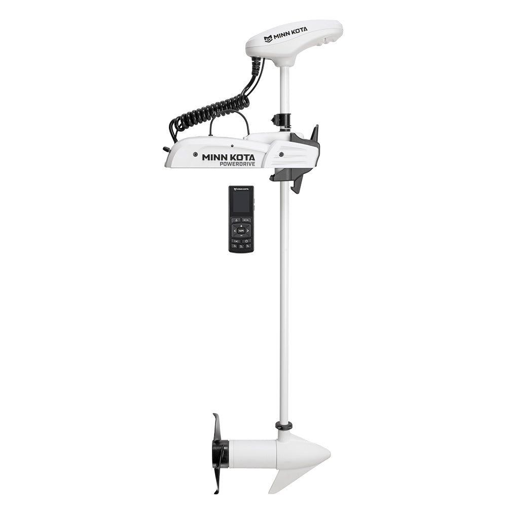 Minn Kota Riptide PowerDrive 55/WR Trolling Motor, 12V, 55lb Thrust, 54" Shaft, Wireless Remote [1363545] - Houseboatparts.com