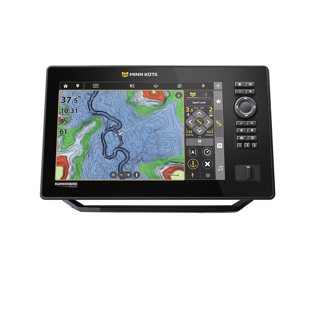 Minn Kota X10 CMSI+ VX 10" GPS/Fishfinder w/Transom Mount Transducer [412380-1VX] - Houseboatparts.com