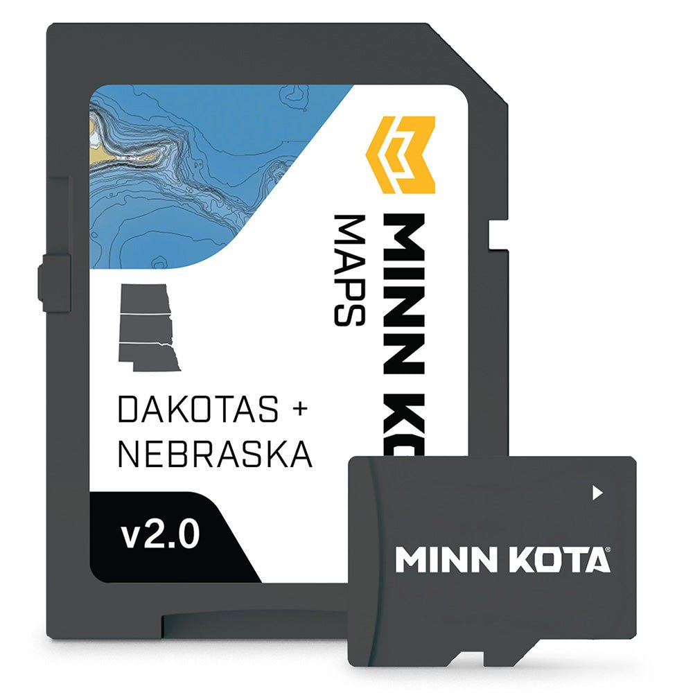Minn Kota Maps - Dakota + Nebraska v2.0 [601001-2] - Houseboatparts.com