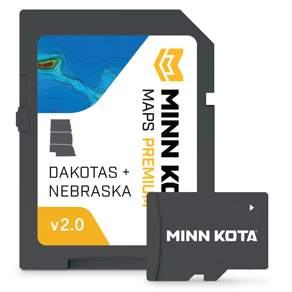 Minn Kota Maps Premium - Dakota + Nebraska v2.0 [602001-2] - Houseboatparts.com