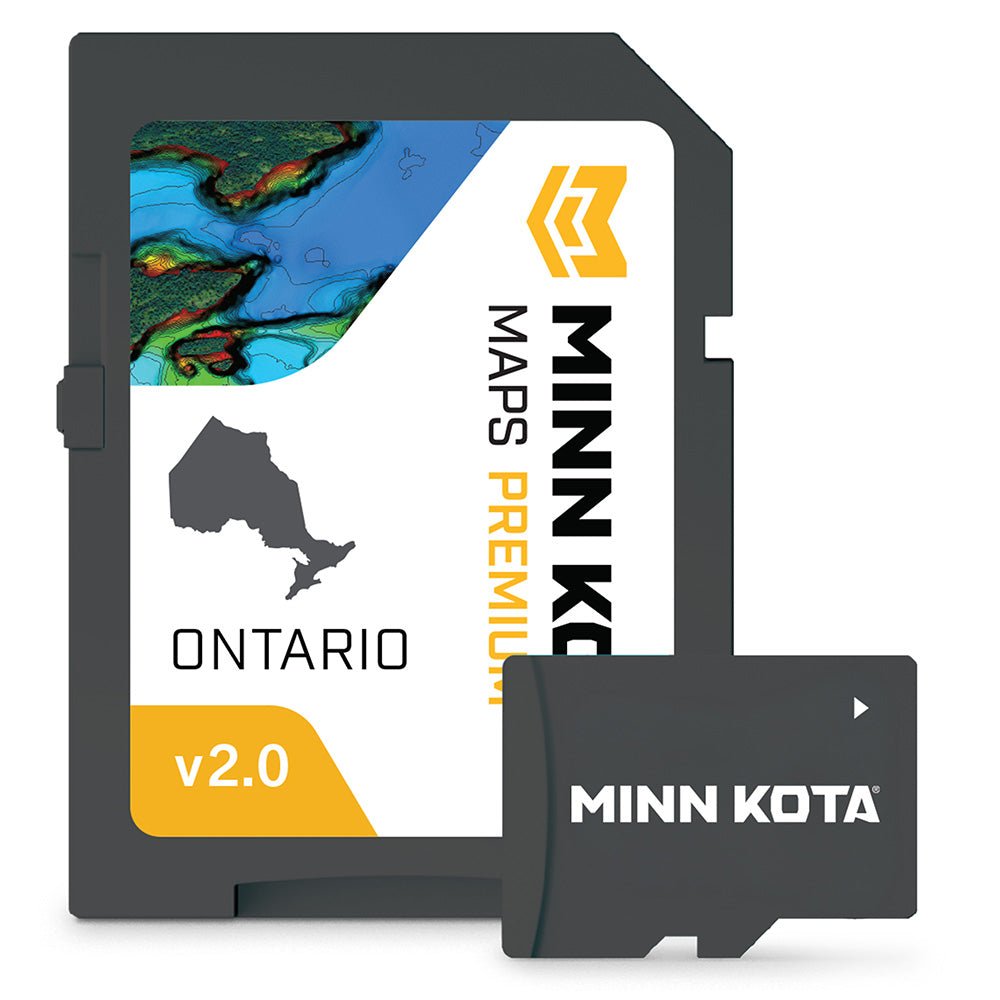 Minn Kota Maps Premium - Ontario v2.0 [602020-2] - Houseboatparts.com