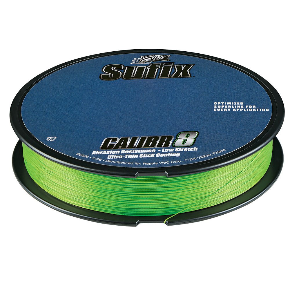 Sufix Calibr8 Braid 150yds 6lb - Neon Lime [694-006L] - Houseboatparts.com