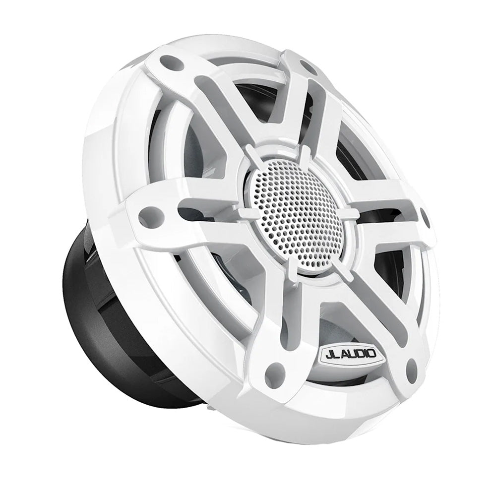 JL Audio M200 Marine Speakers 6.5" w/White Sport Grille [010-04753-00] - Houseboatparts.com
