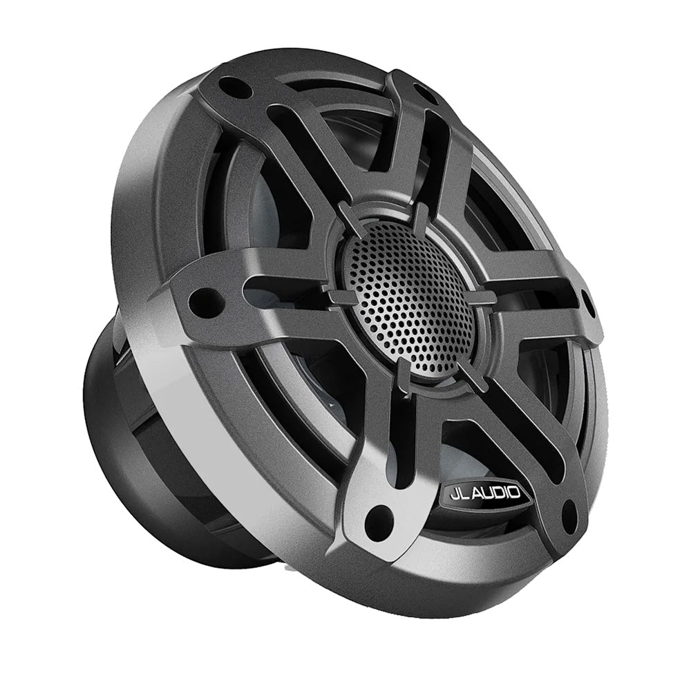 JL Audio M200 Marine Speakers 6.5" w/Grey Sport Grille [010-04753-01] - Houseboatparts.com
