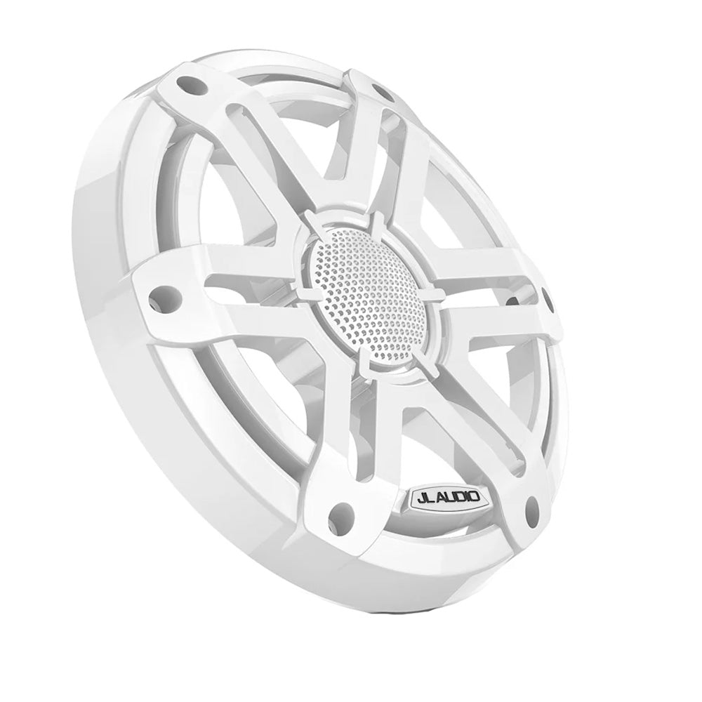 JL Audio M200 7.7" White Sport Single Speaker Grille [010-14549-00] - Houseboatparts.com
