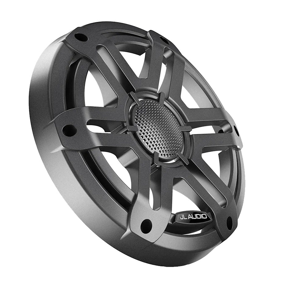 JL Audio M200 7.7" Grey Sport Single Speaker Grille [010-14549-01] - Houseboatparts.com