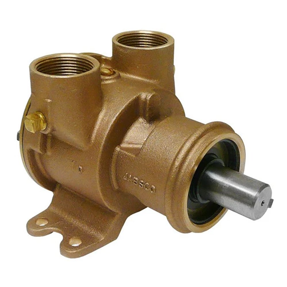 Jabsco 7420 Series Pully-Driven Flexible Impeller Pump [7420-1001] - Houseboatparts.com