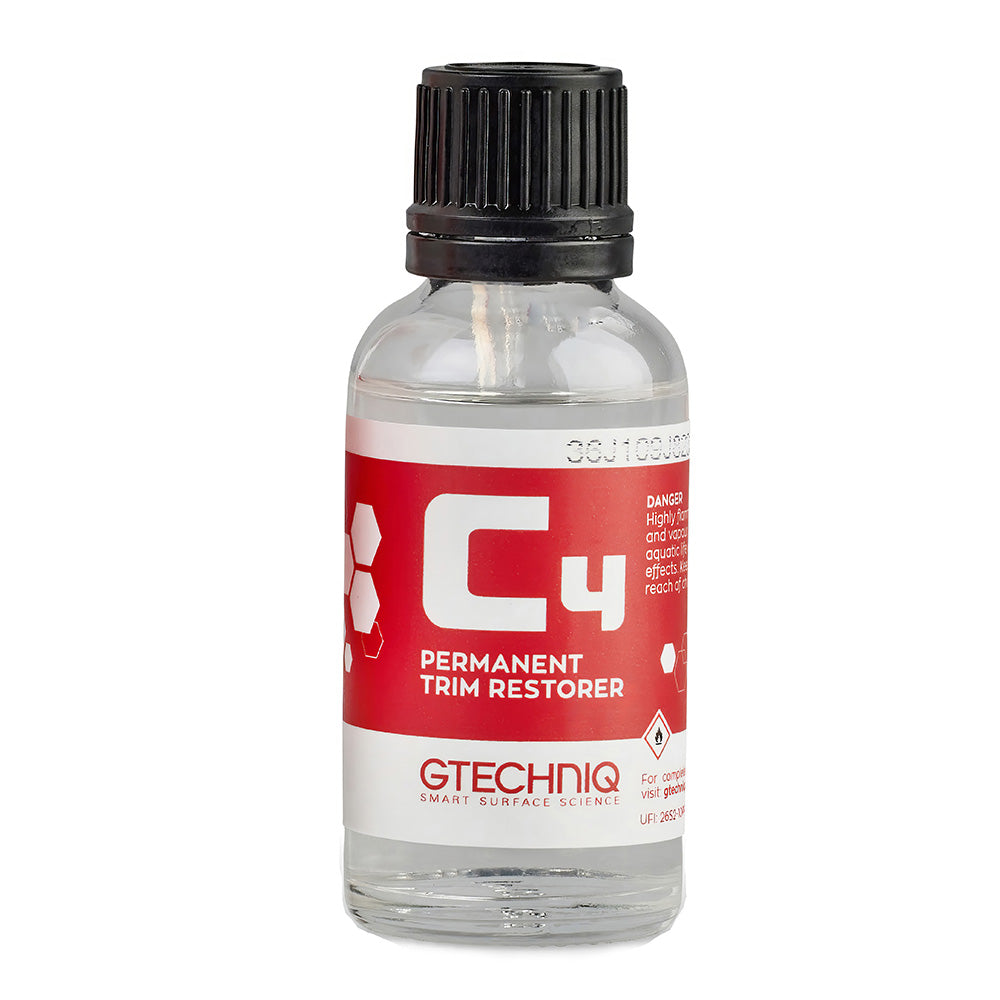Gtechniq Auto C4 Permanent Trim Restorer - 30ml [C4 0.03]