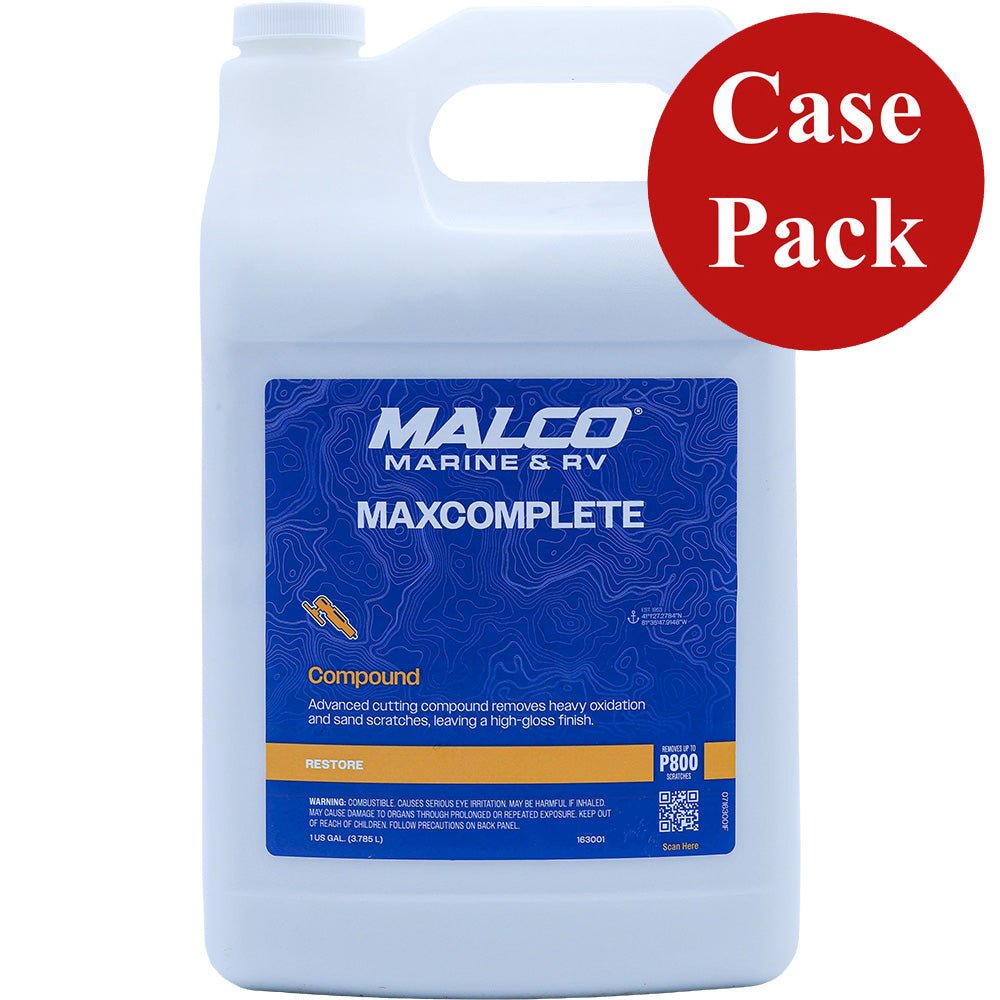Malco MaxComplete Compound - 1 Gallon *Case of 4 [163001CASE] - Houseboatparts.com