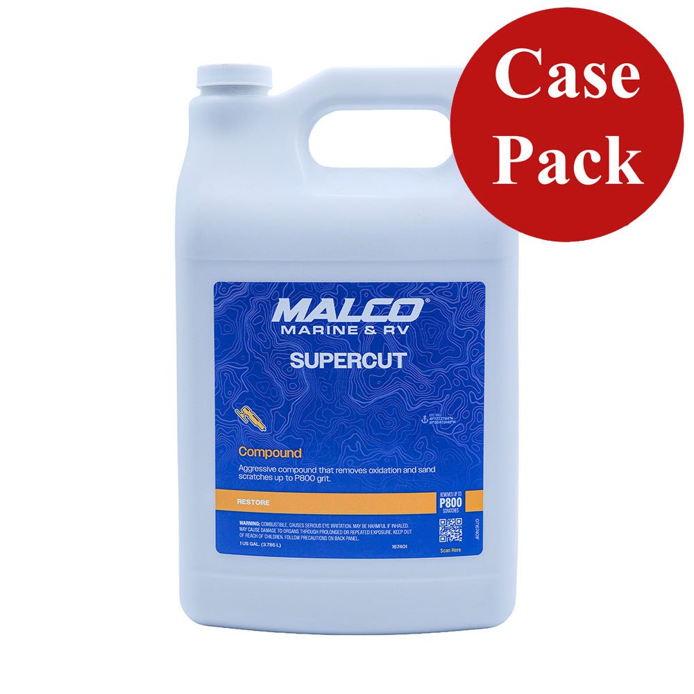 Malco SuperCut Compound - 1 Gallon *Case of 4 [167401CASE] - Houseboatparts.com