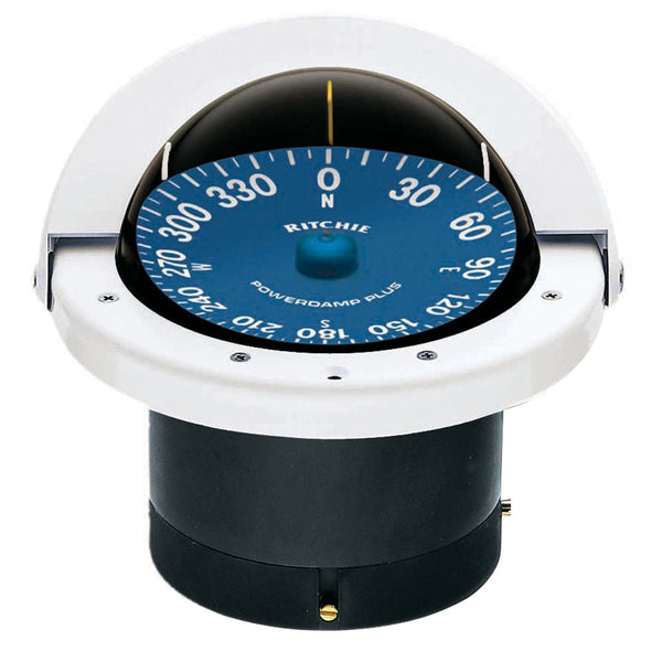 Ritchie SS-2000W SuperSport Compass - Flush Mount - White [SS-2000W] - Houseboatparts.com