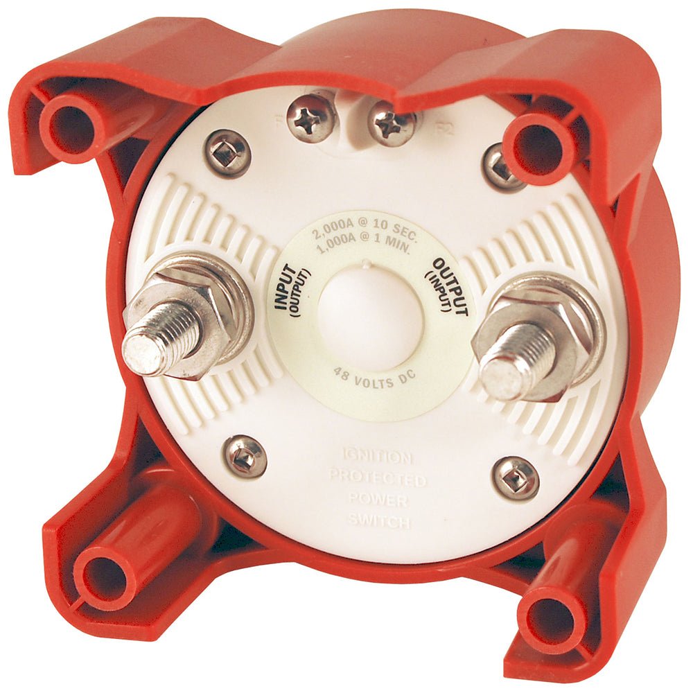 Blue Sea 9004e e-Series Battery Switch Single Circuit ON/OFF w/Alternator Field Disconnect [9004E] - Houseboatparts.com
